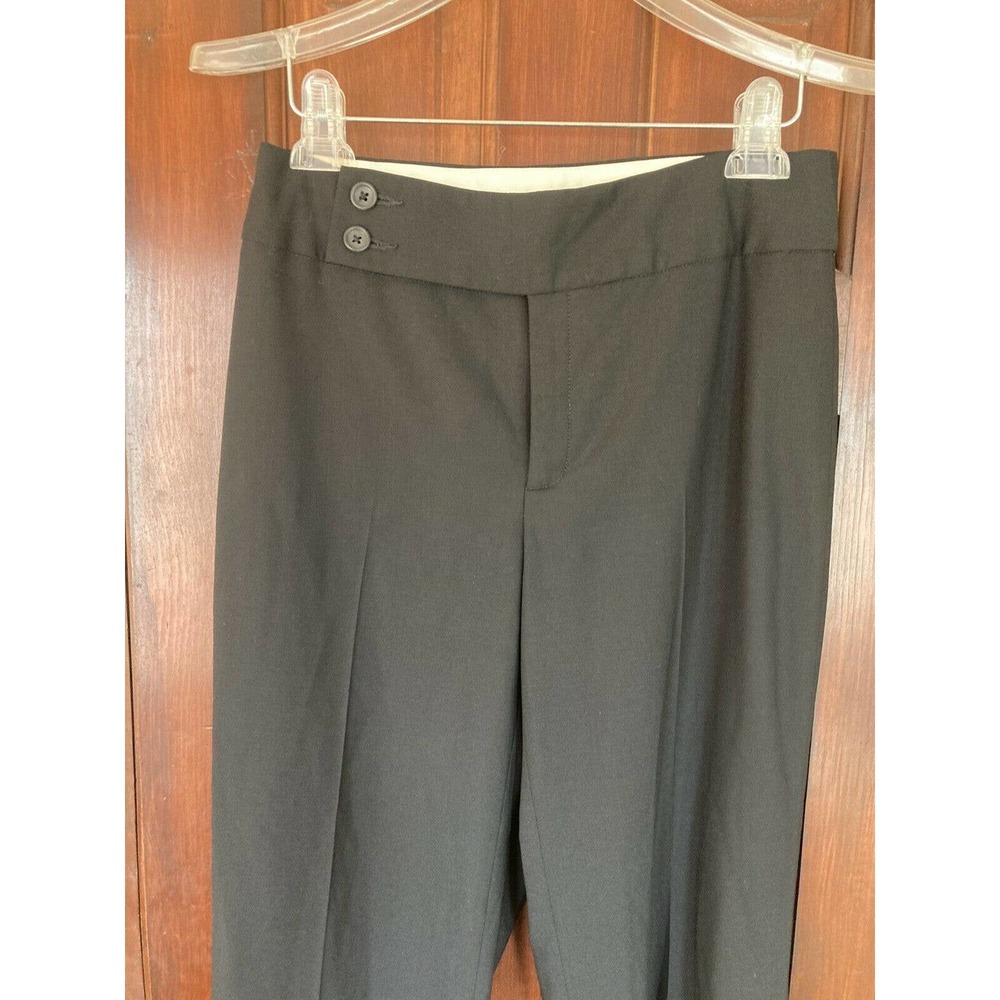 Banana Republic Camden Stretch Dress Pants Fully Lined Black Women's 8R